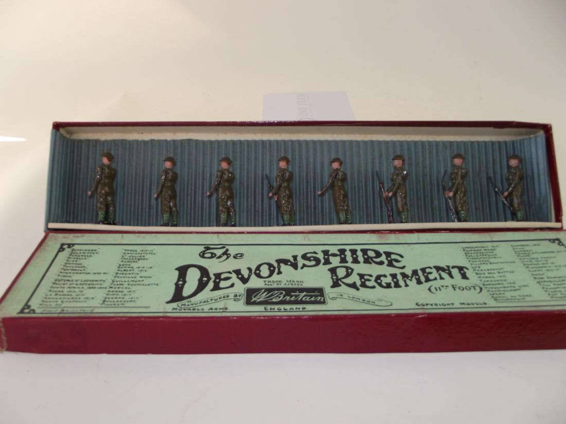 Britains #1828 Brits in Battle Dress at Ease (1 of 2)