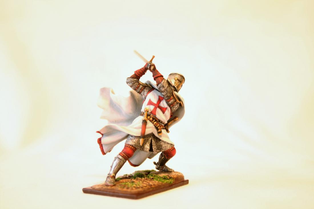 Medieval Templar Crusader Knight on Foot (1 of 1)