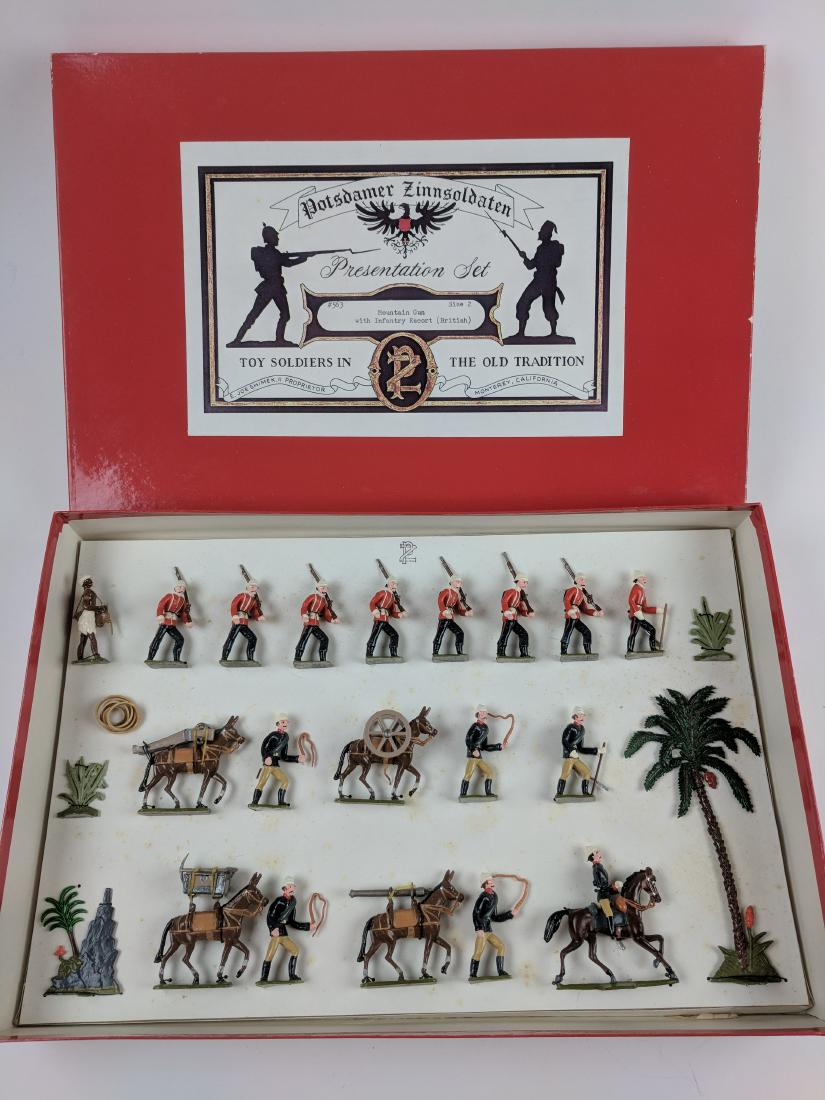 Potsdamer No.563 British Mountain Gun: 23 Pieces Condition Excellent Box Very Good