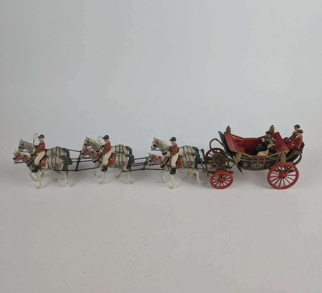 Britains State Landau Coach: 14 Pieces Condition Excellent No Box
