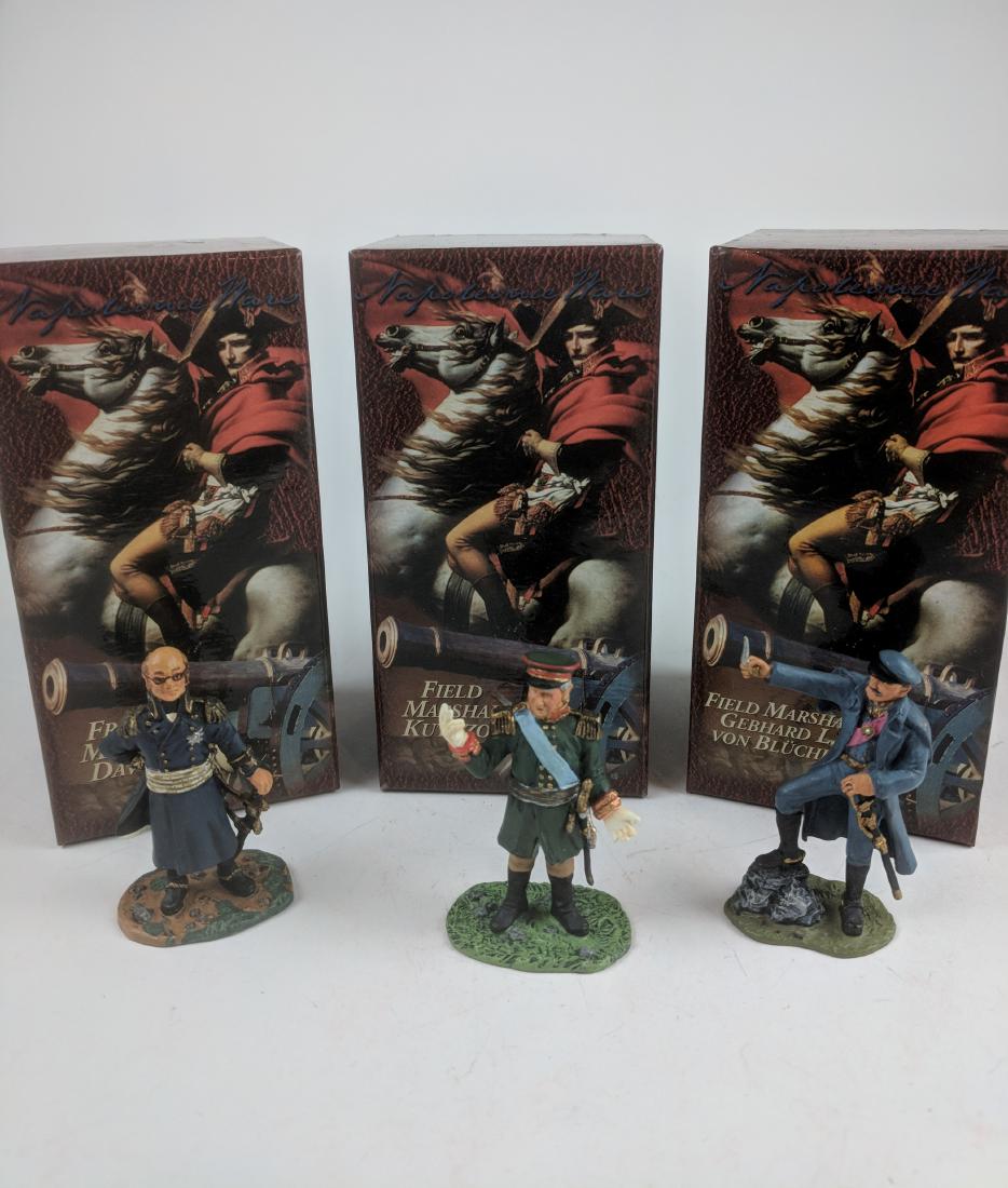 Britains 17361,17362,17363 Napoleonic Marshalls: 3 Pieces Condition Excellent Boxes Very Good
