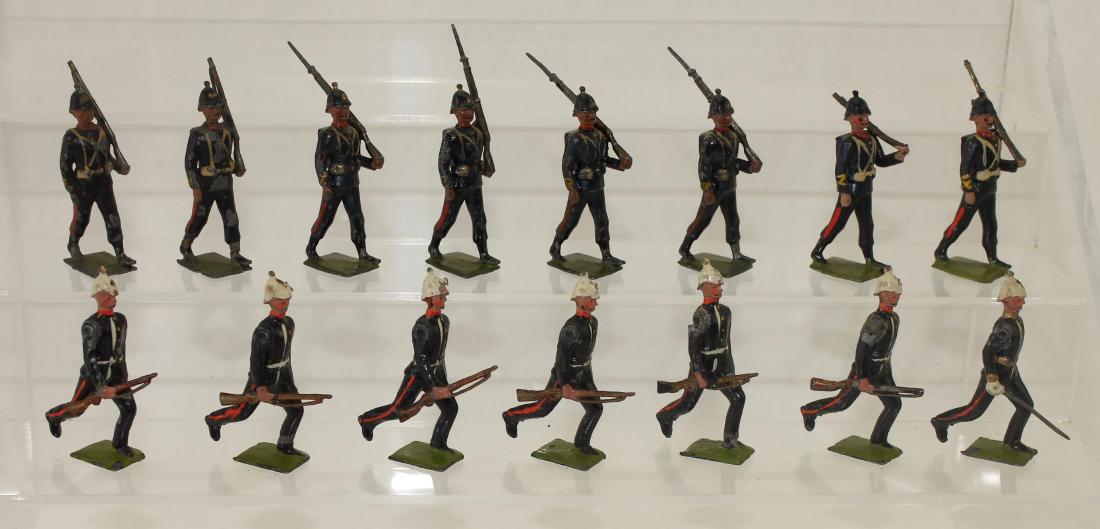 Britains Lot Royal Marines Marching and Running (1 of 1)