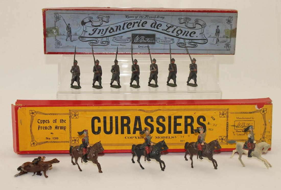 Britains French Cuirassiers and Line Infantry (1 of 1)