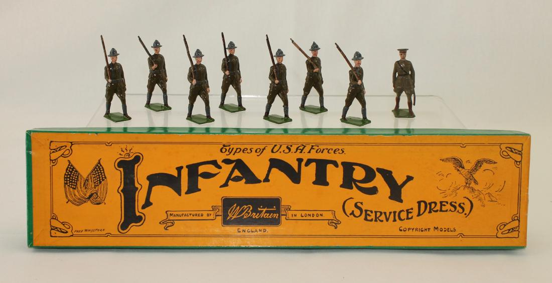 Britains From Set #227 USA Infantry (1 of 1)