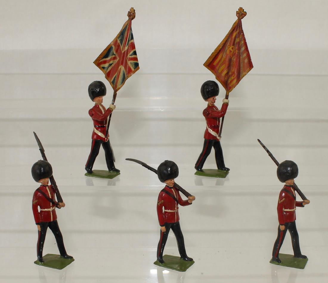 Britains From Set #2084 Scots Guards Color Party (1 of 1)