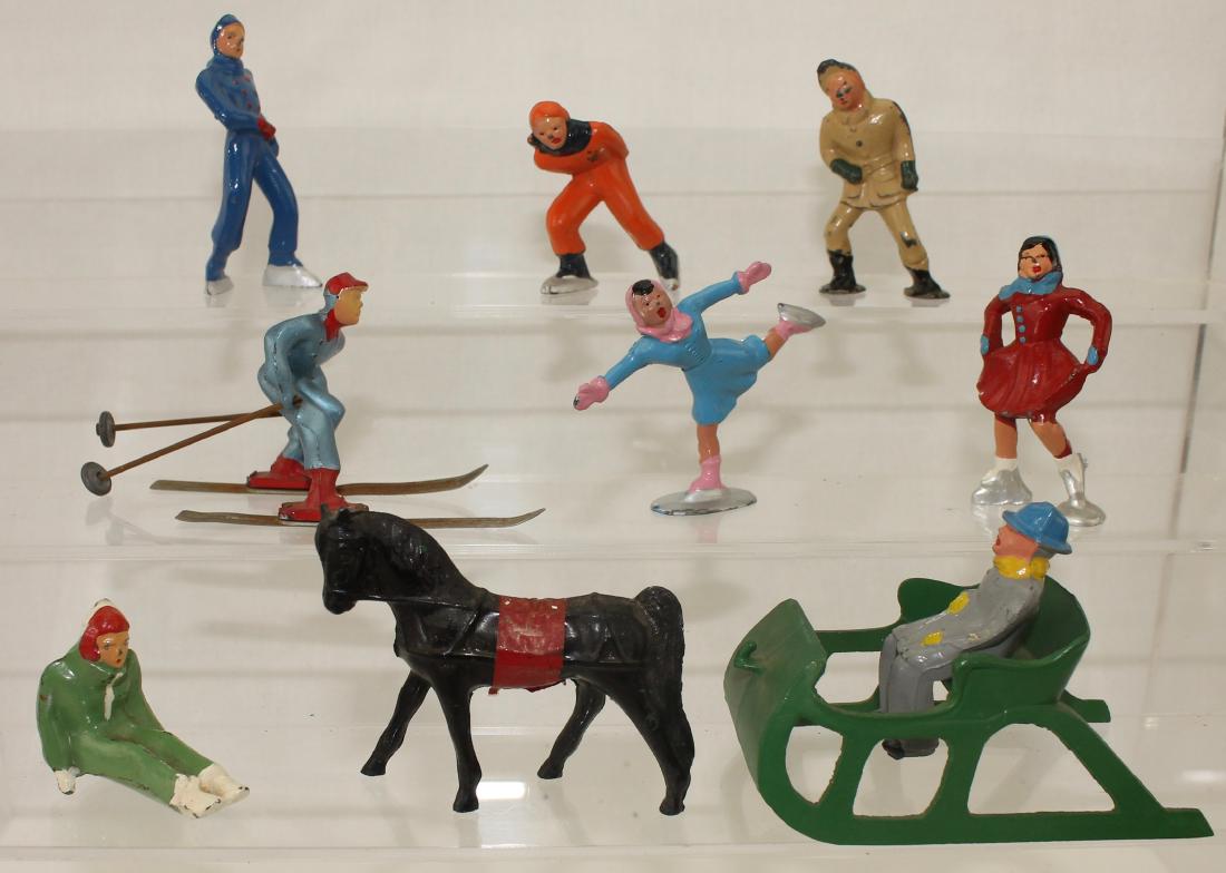Dimestore Lot Barclay Winter Figure Assortment (1 of 1)