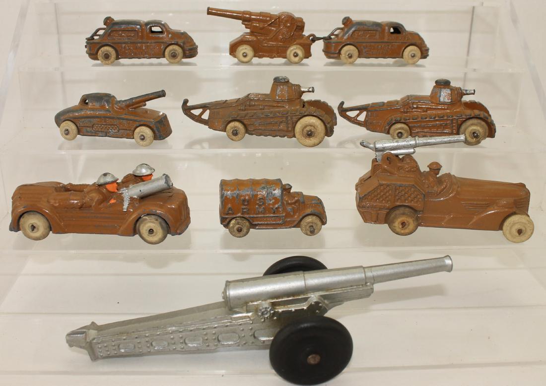 Dimestore Lot Barclay Trucks Guns Cannon (1 of 1)