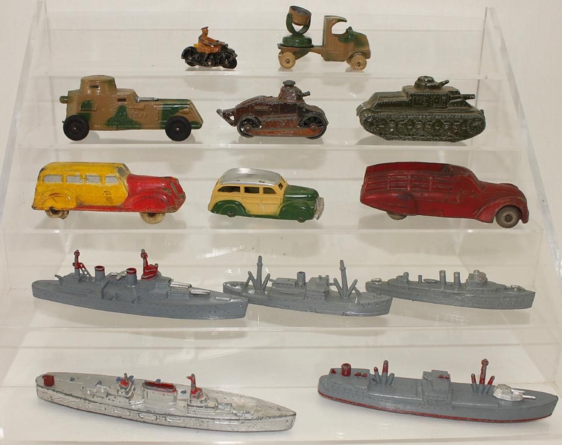 Dimestore Lot Tootsie Toy Ships Vehicles (1 of 1)