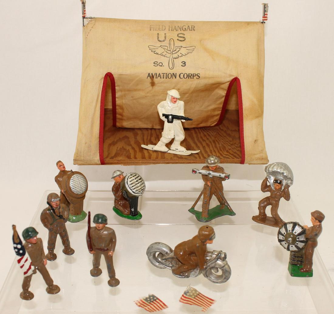 Dimestore Lot Barclay Manoil Soldiers in Combat (1 of 1)