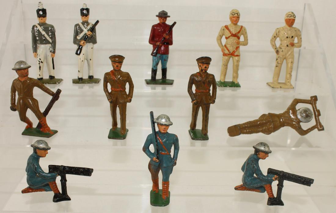 Dimestore Lot Grey Iron Assorted Military (1 of 1)