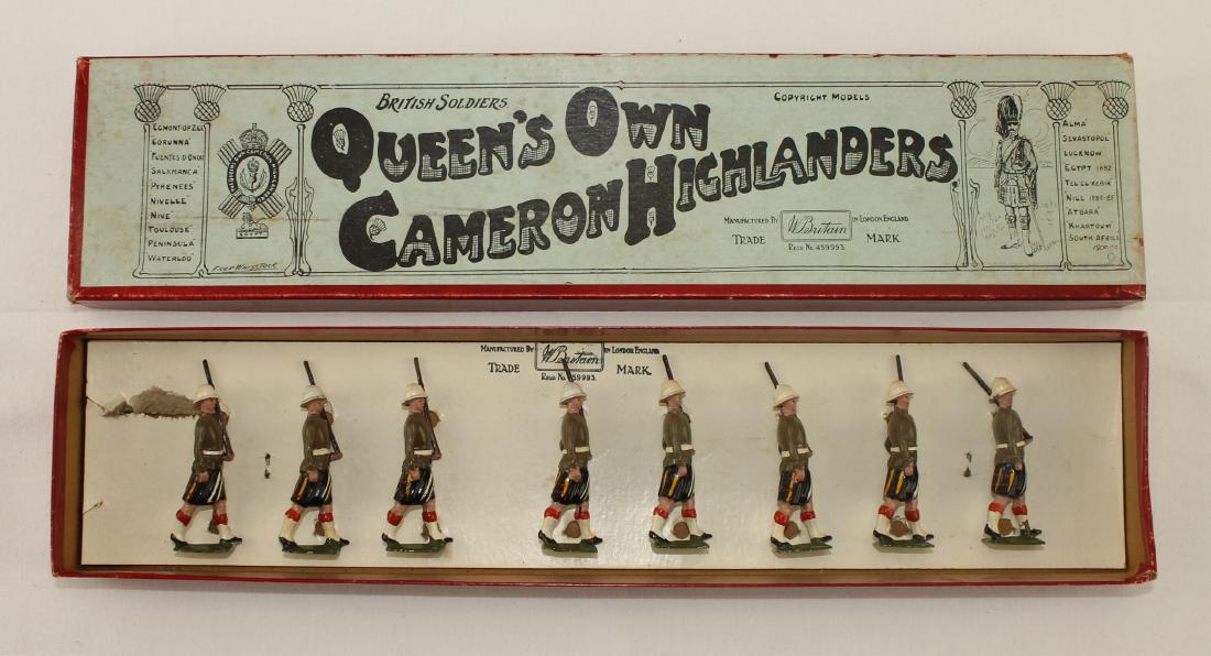 Britains Set #114 Queen's Cameron Highlanders (1 of 1)