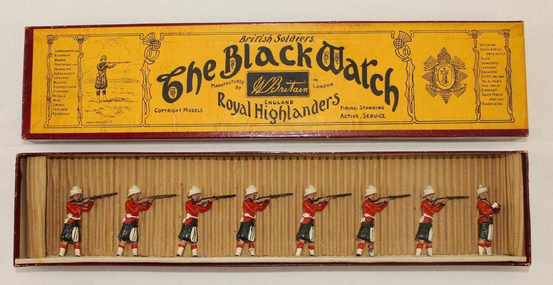Britains Set #122 The Black Watch Firing (1 of 1)
