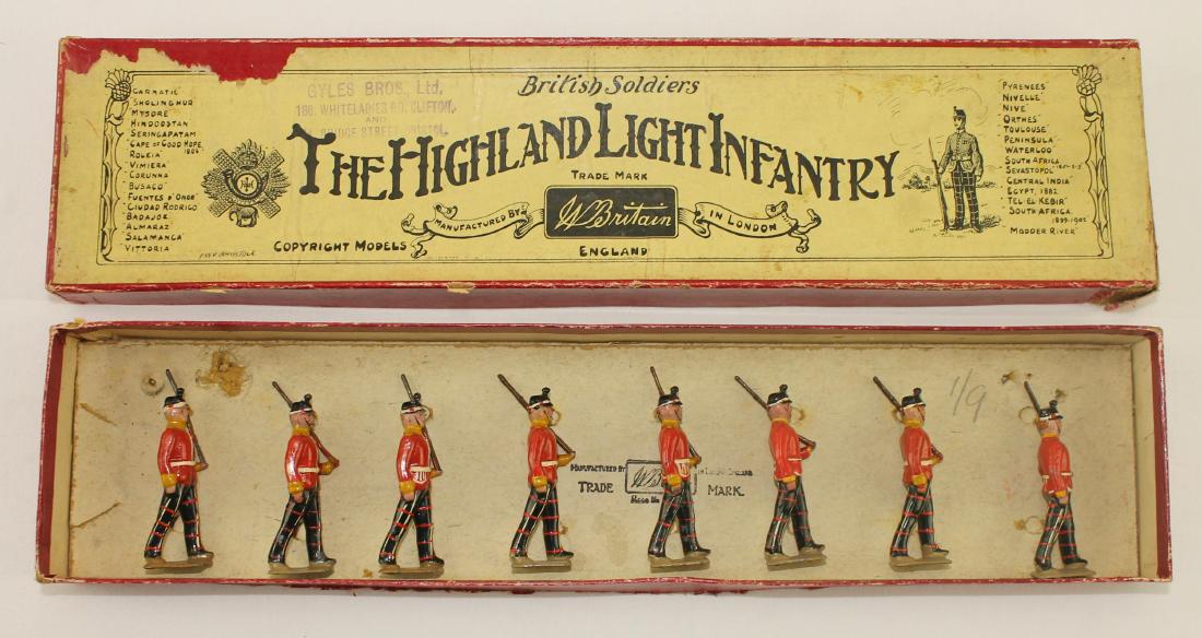 Britains Set #213 The Highland Light Infantry (1 of 1)