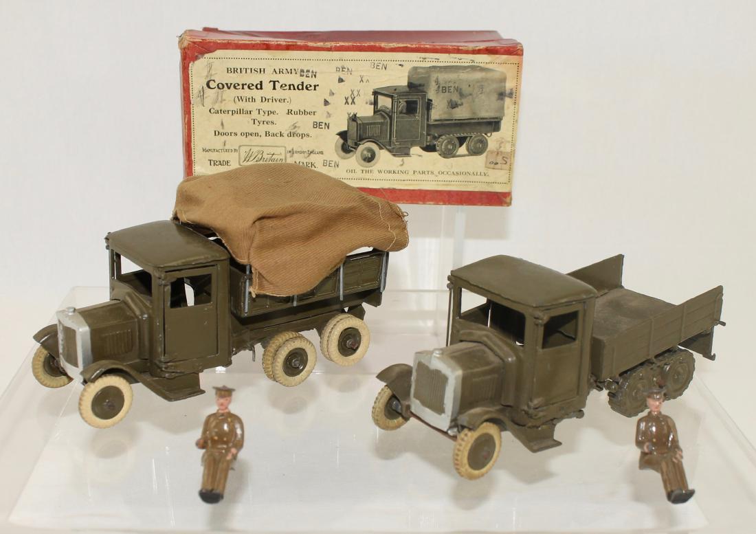 Britains Lot Set #1432 Army Lorries (1 of 1)