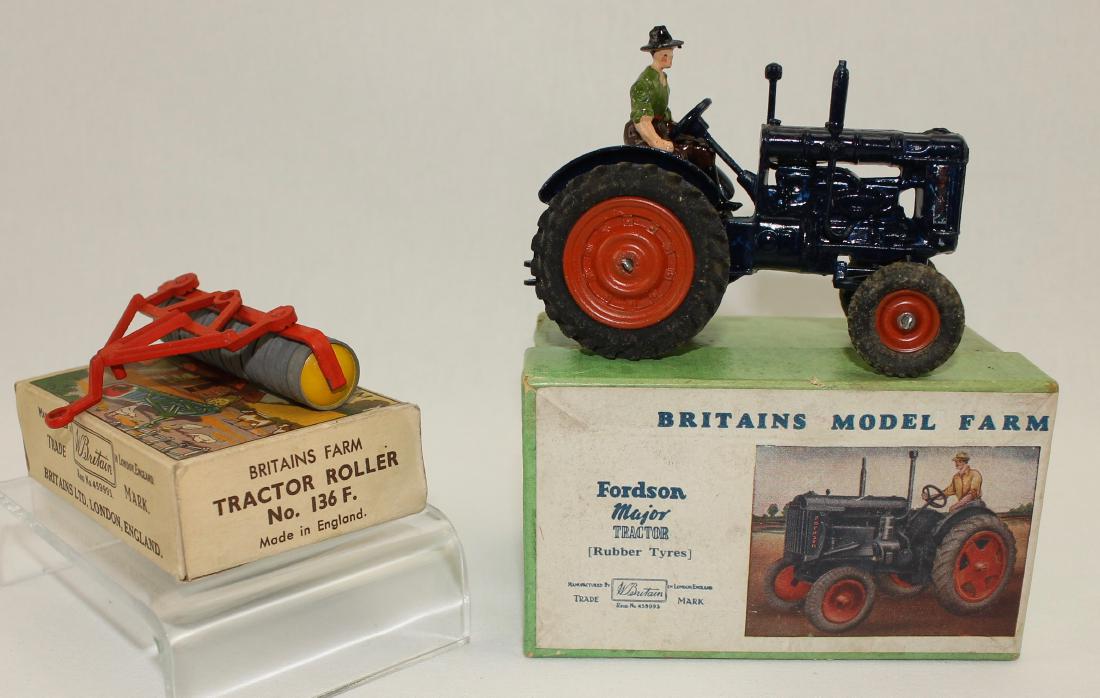Britains Farm Set #128F Fordson Major Tractor (1 of 1)