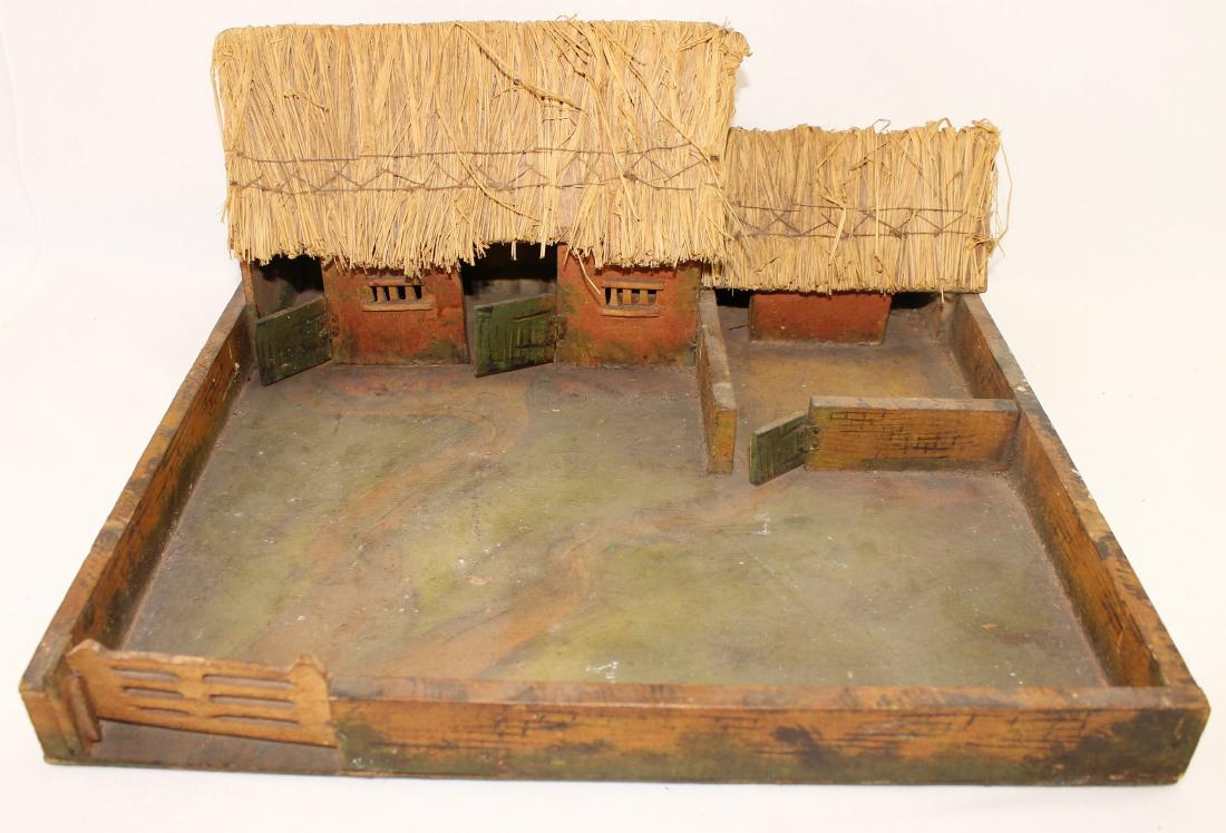 Vintage Wood Farm Model for 54mm Figures (1 of 1)