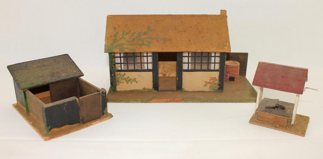 Vintage English Farm Buildings for 54mm Figures (1 of 1)