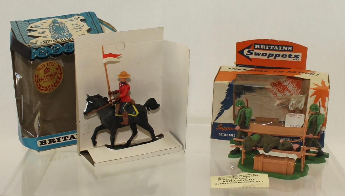 Britains Plastic Lot Swoppets Stretcher Party (1 of 1)