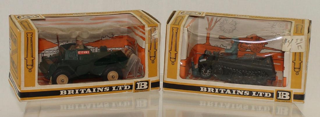 Britains Plastic Lot Detail Scout Car Motorcycle (1 of 1)