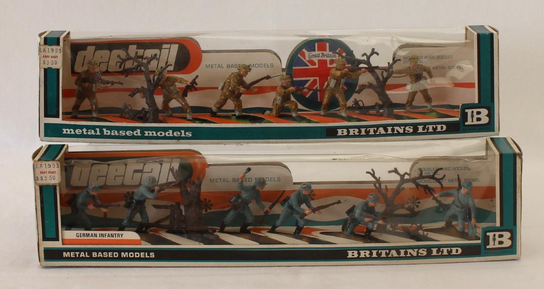 Britains Plastic Lot Detail British German Army (1 of 1)