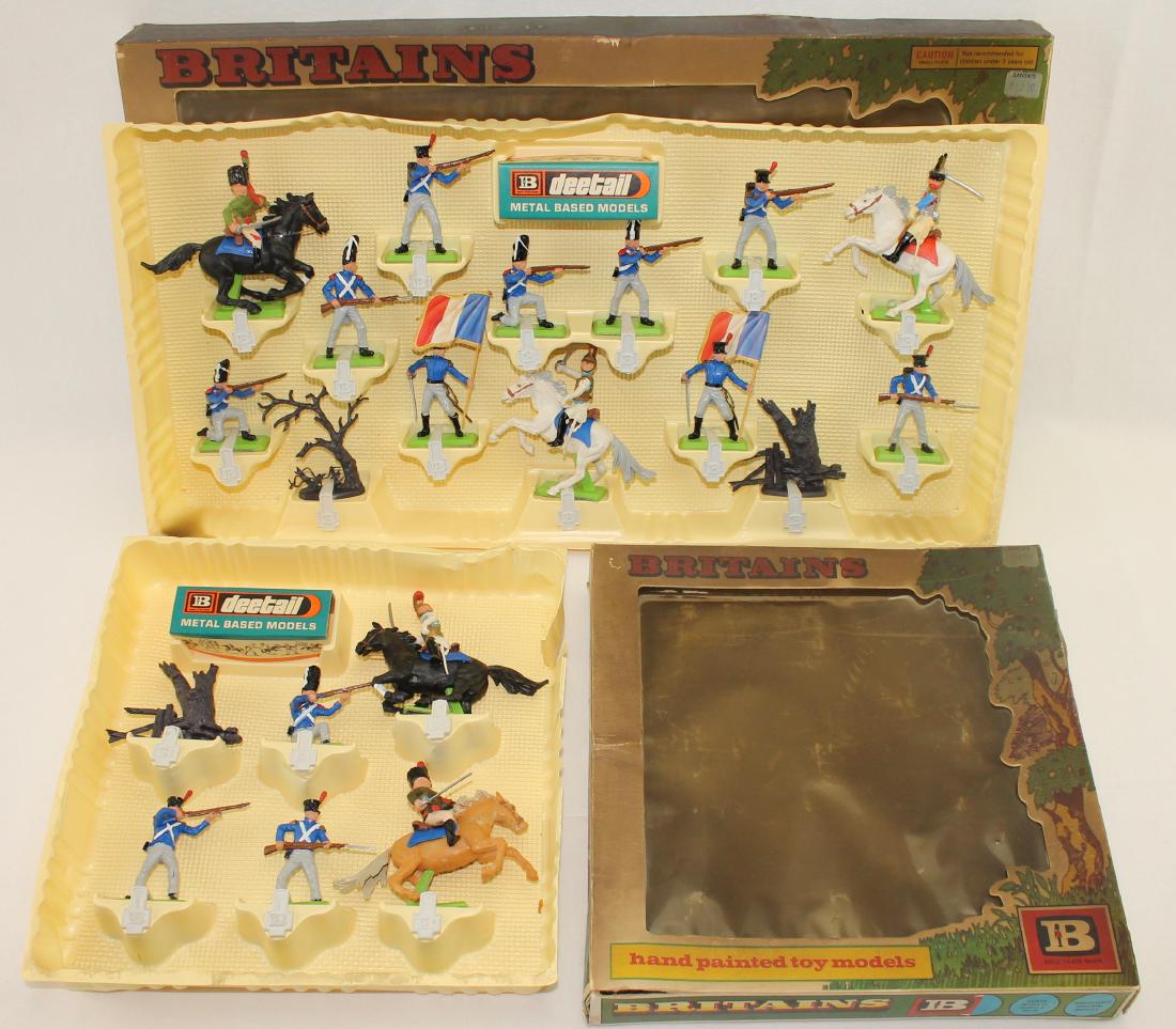 Britains Plastic Lot Detail French at Waterloo (1 of 1)