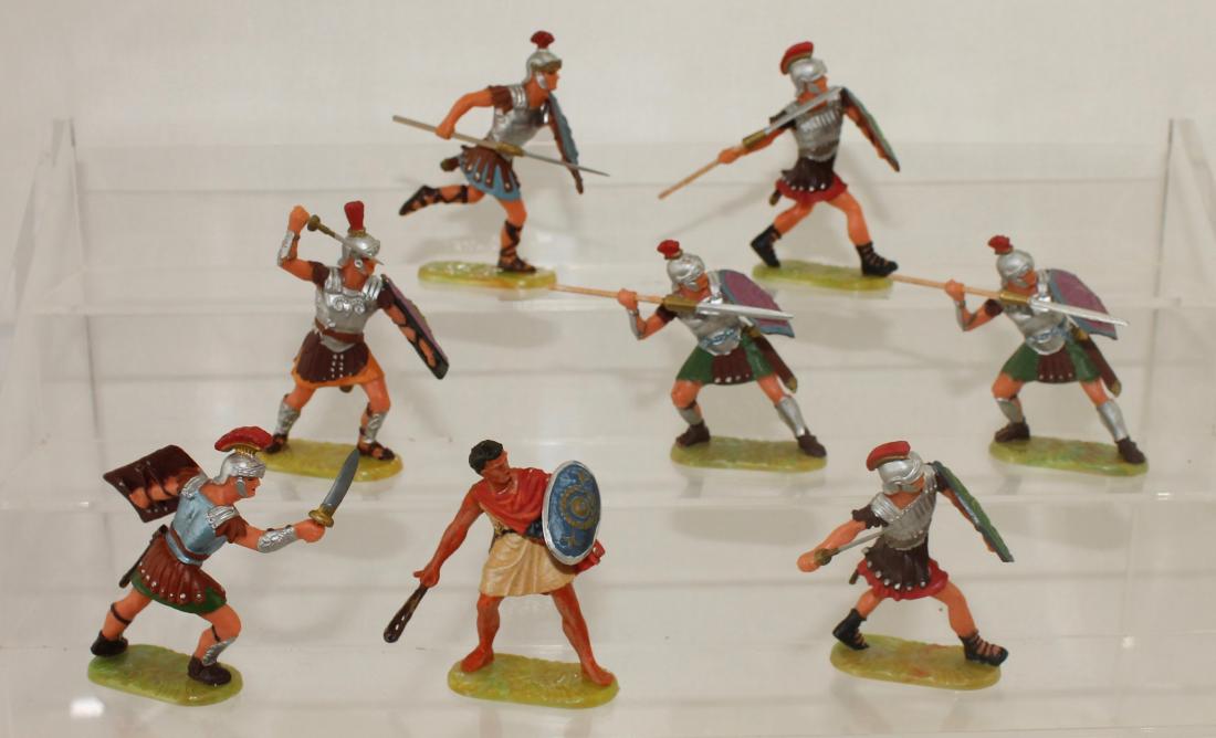 Hausser Elastolin Plastic 7cm Lot Romans (1 of 1)