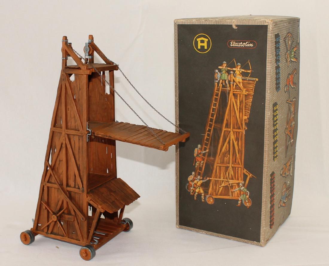 Hausser Elastolin Plastic #9885 Siege Tower (1 of 1)
