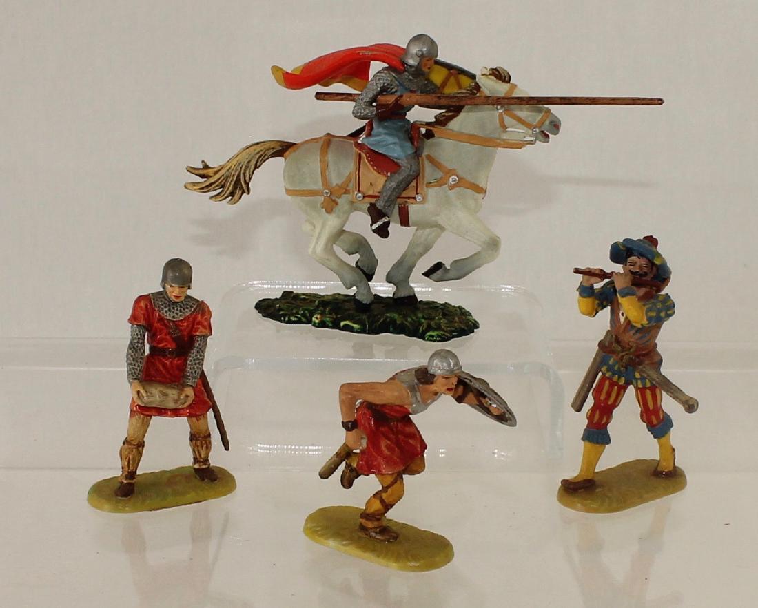 Hausser Elastolin Plastic 7cm Lot Normans (1 of 1)