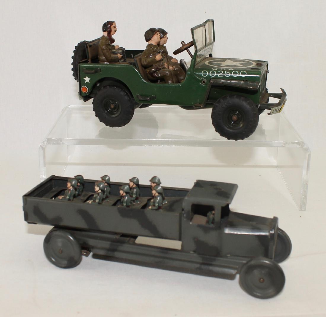 Germany Tinplate Lot Arnold US Army Jeep (1 of 1)