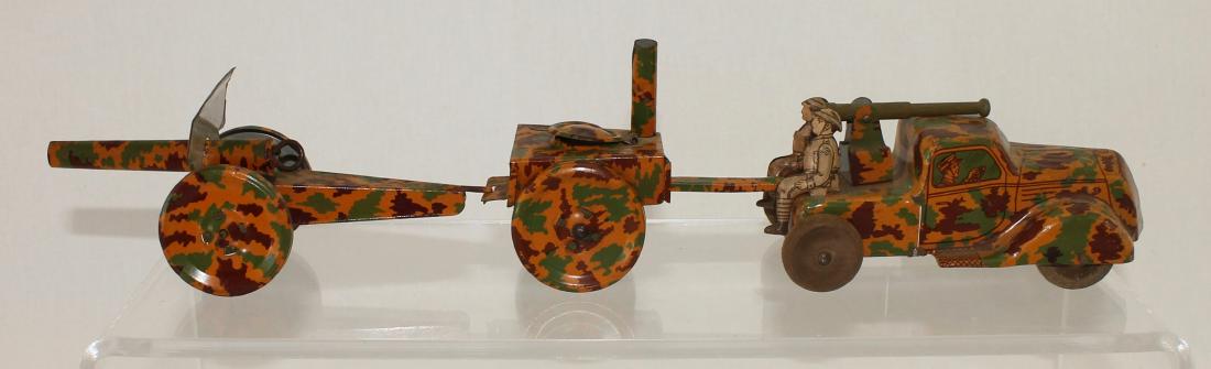 Japanese Tinplate Truck with Trailers (1 of 1)