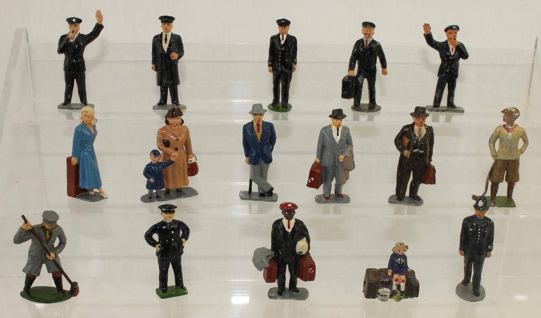 Timpo England Lot Railroad Figures (1 of 1)