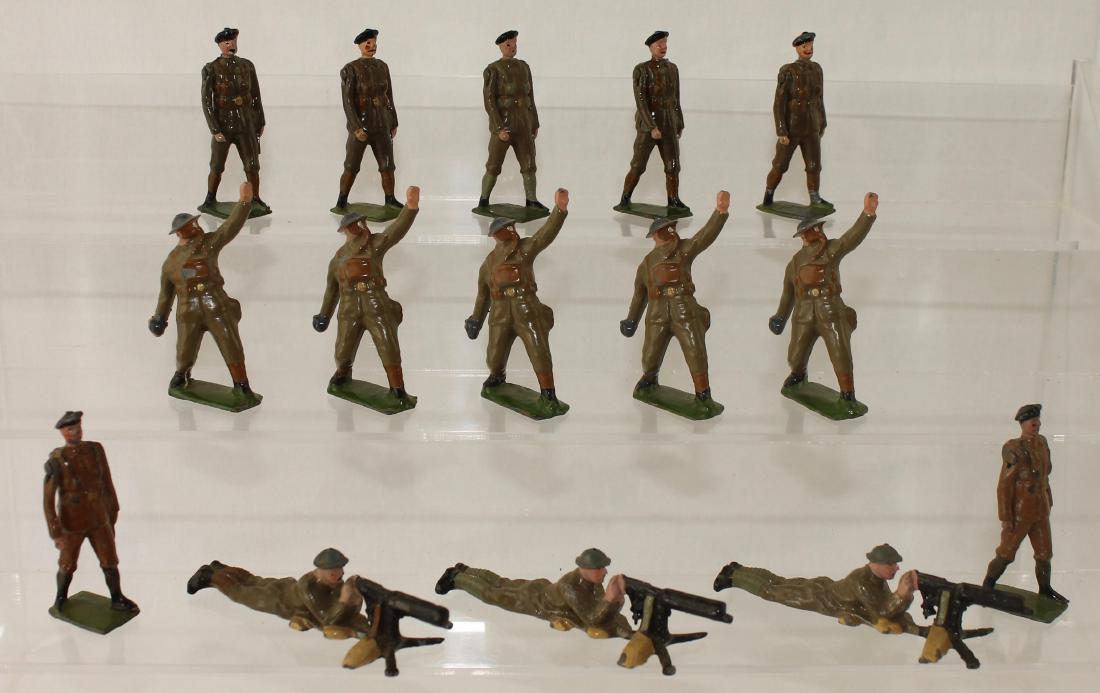 Britains Lead Lot Pre War British Khaki (1 of 1)