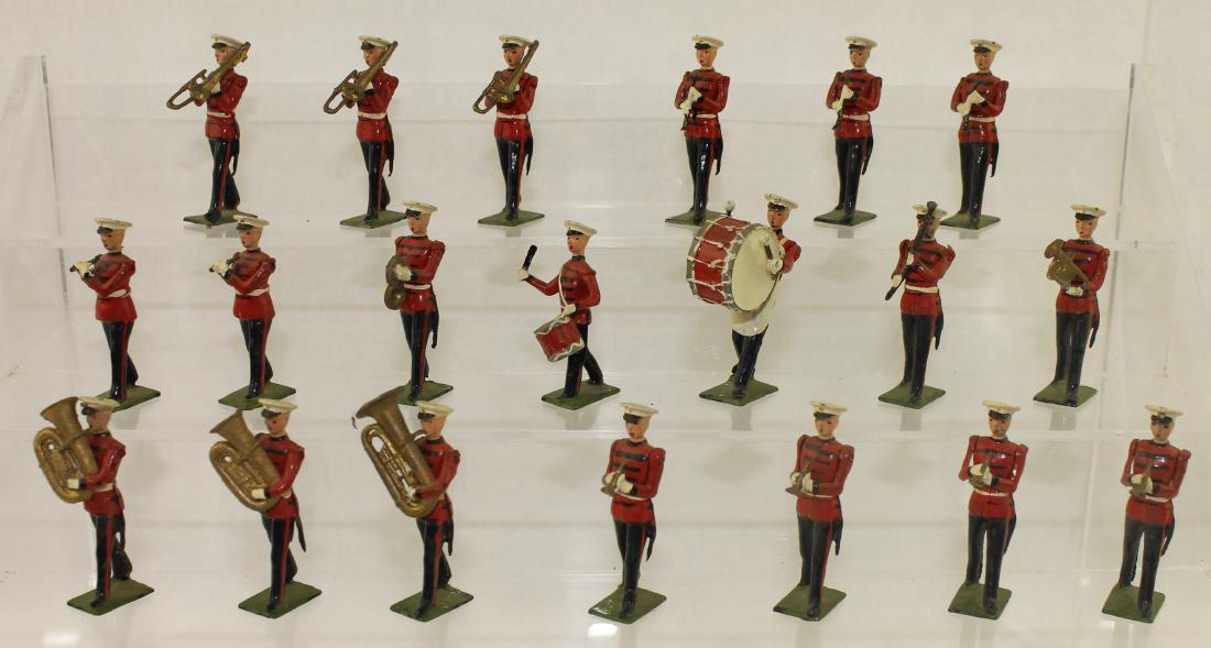 Britains From Set #2014 Marine Corps Band (1 of 1)