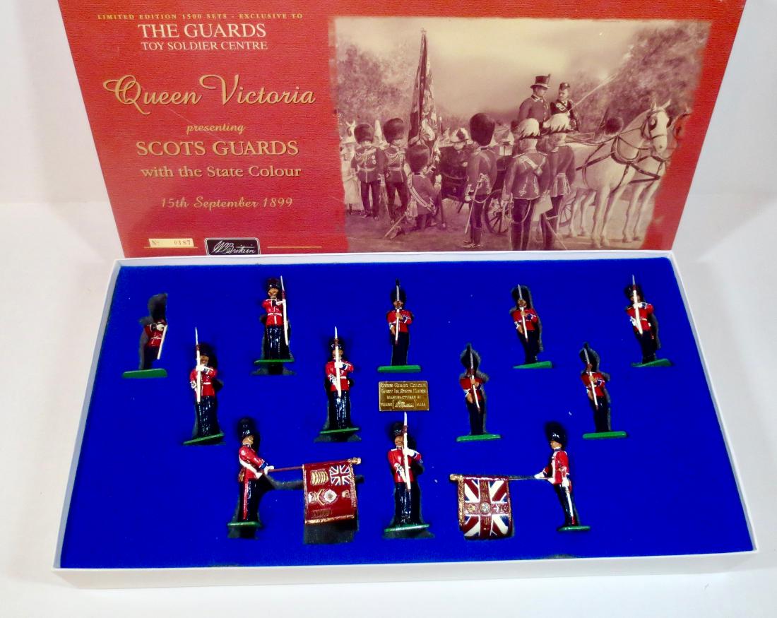Britains Set 00215 Scots Guards Colour Party (1 of 1)