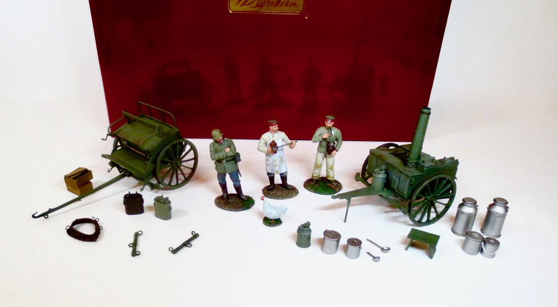 Britains 23101 German 1908 HF11 Limber & Kitchen (1 of 1)