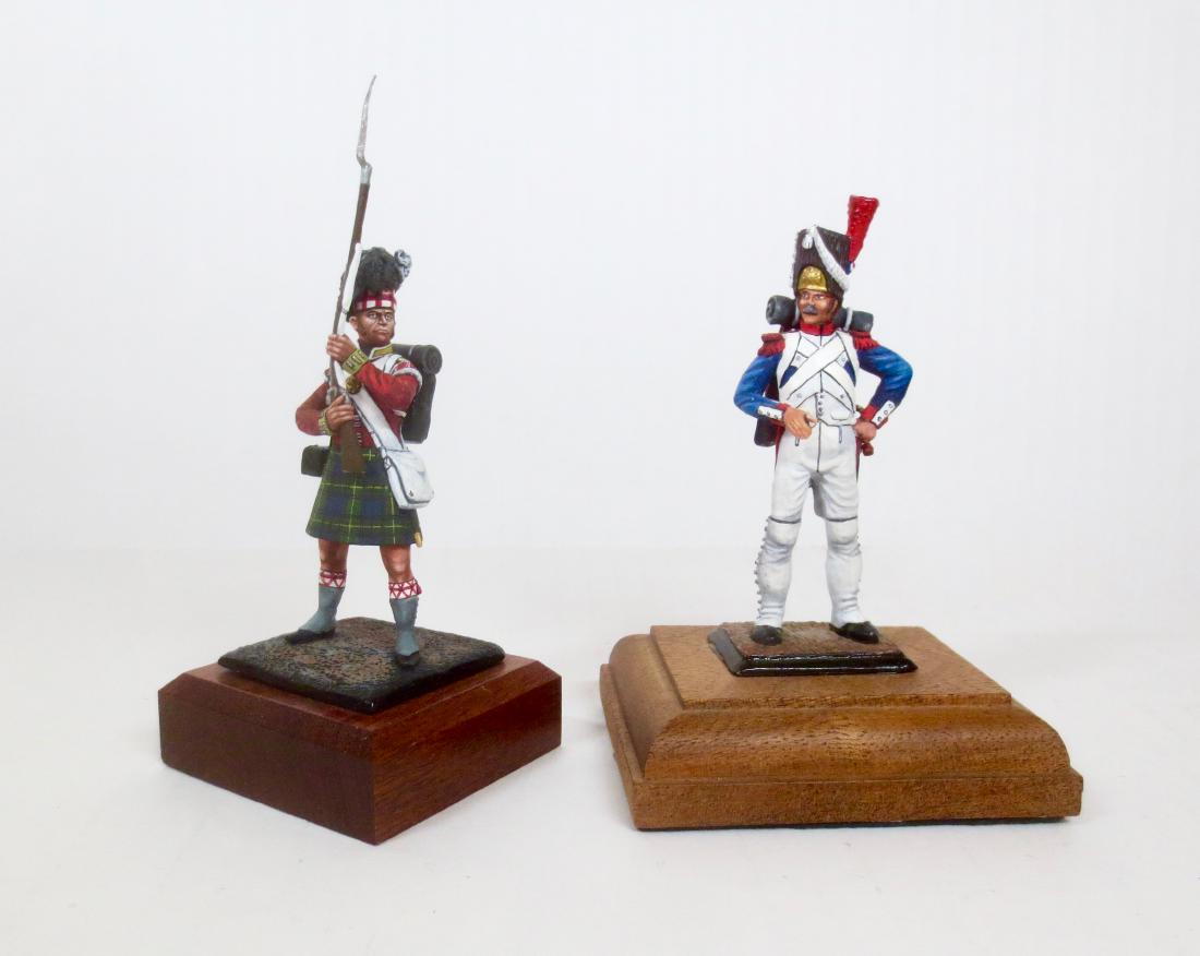 Maker Unknown Napoleonic Connoisseur Figures (1 of 1)