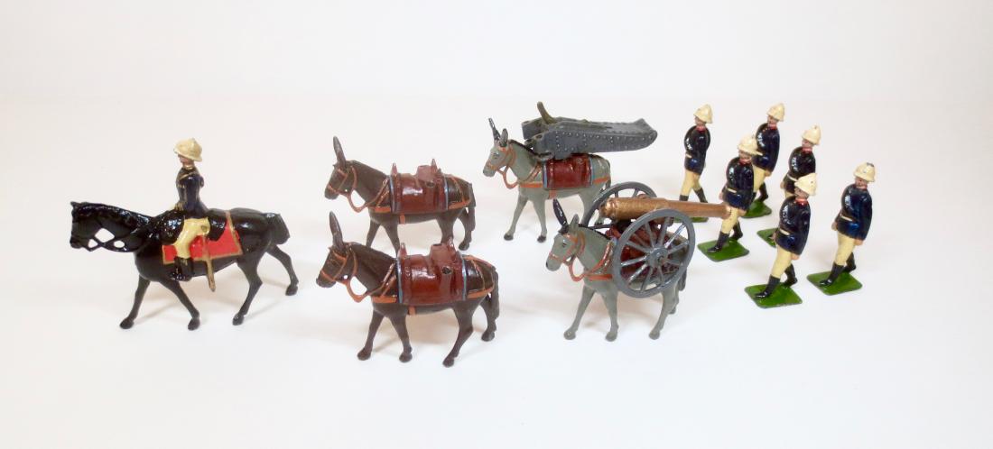 Britains From Set 28 Mountain Battery (1 of 1)