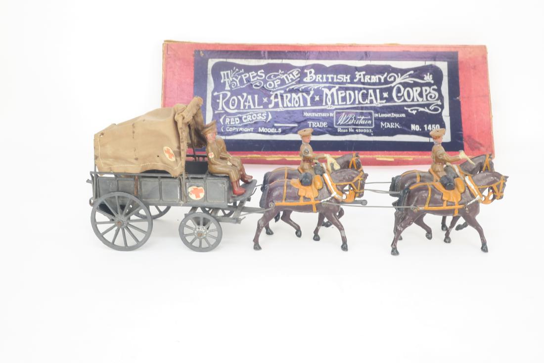 Britains #145A Royal Army Medical Corps wagon (1 of 1)