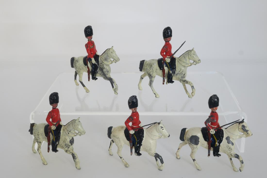Britains #32 Scots Greys with officer (1 of 1)
