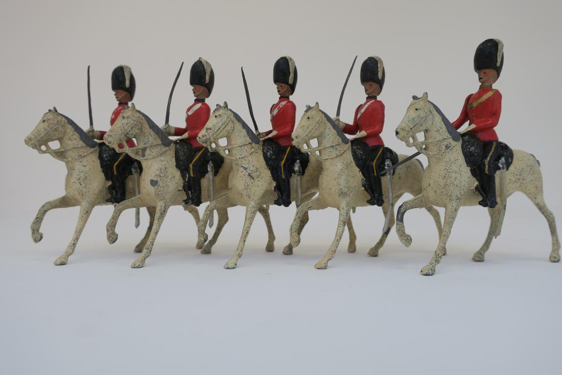 Britains #32 Royal Scots Greys with officer (1 of 1)