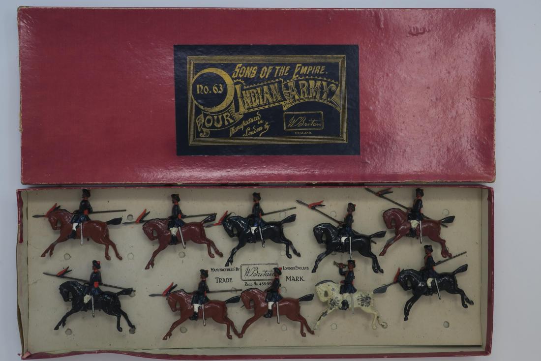 Britains #63 10th Bengal Lancers Display (1 of 1)