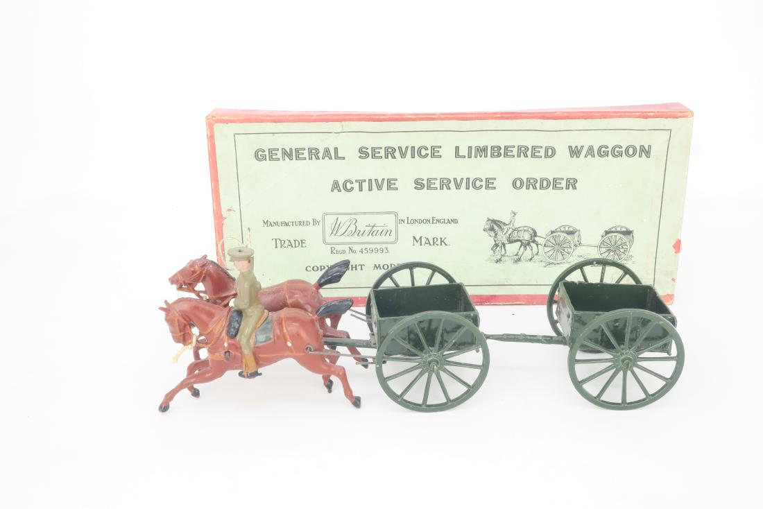 Britains #1331 GS Limbered Wagon service dress (1 of 1)
