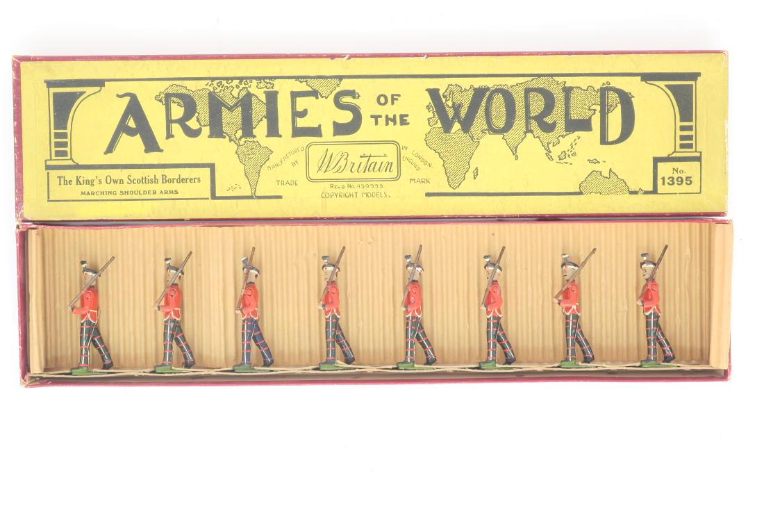 Britains #1395 King's Own Scottish Borderers (1 of 1)