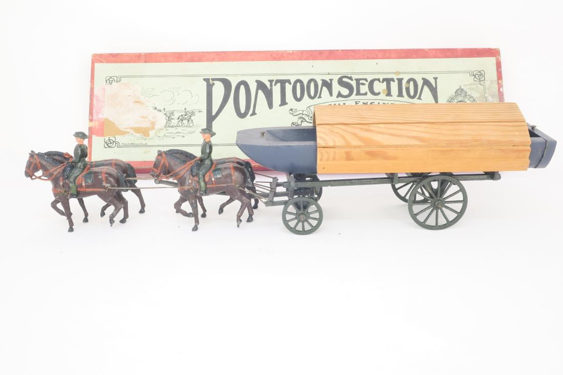 Britains #1254 Royal Engineers Pontoon wagon (1 of 1)