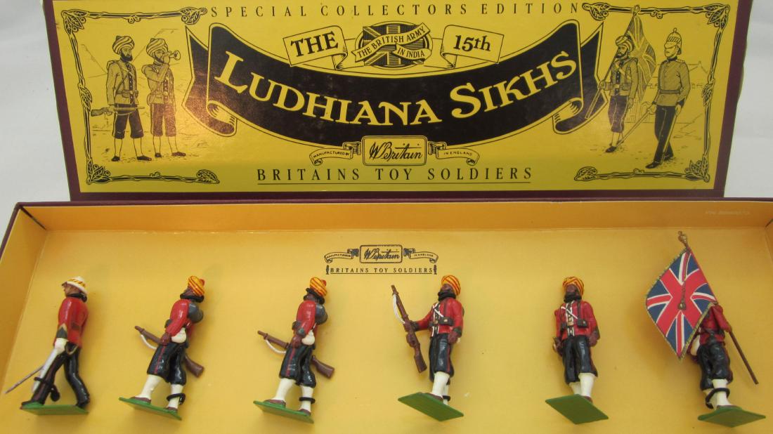 Britains Set #8832 15th Ludhiana Sikhs 1910 (1 of 1)