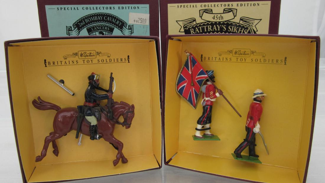Britains Set #8836 & #8840 Indian Army Troops (1 of 1)