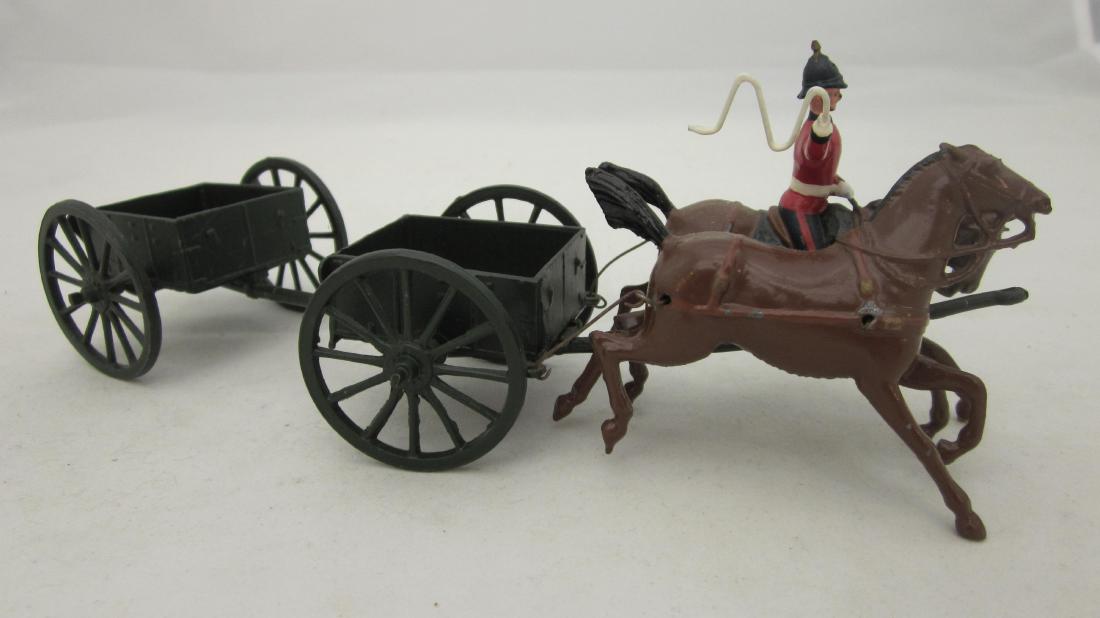 Britains Set #1331 Limbered Wagon at Gallop (1 of 1)
