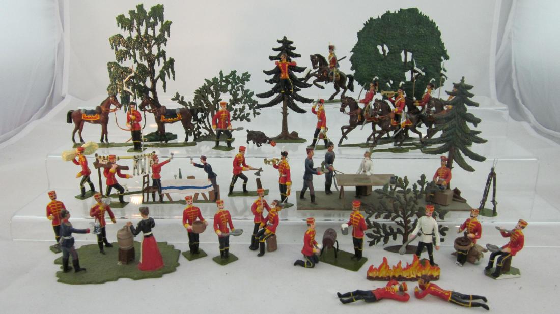 Potsdamer Zinnsoldaten Hussar Bivouac (1 of 1)