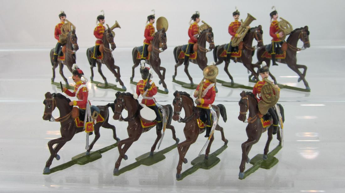 Potsdamer Zinnsoldaten Hussar Mounted Band (1 of 1)