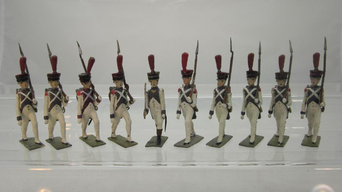 Lucotte French 33rd Line Grenadiers: French 33rd Line Grenadiers. 10 pieces circa 1930s. Condition very good.